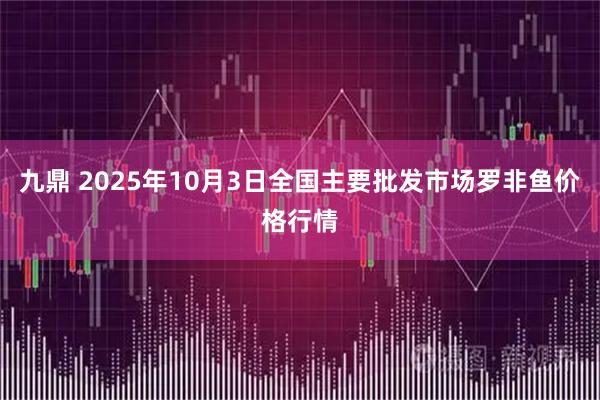 九鼎 2025年10月3日全国主要批发市场罗非鱼价格行情