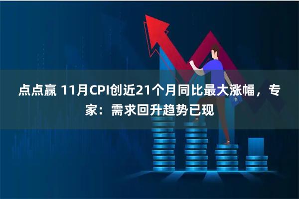 点点赢 11月CPI创近21个月同比最大涨幅，专家：需求回升趋势已现